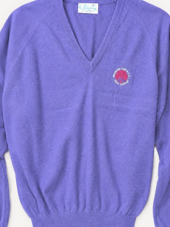 Pickering Other - Vintage 80s 90s Pickering Golf Sweater S Palm Springs Country Club USA